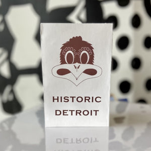 Historic Detroit / Eastern Market Pop-Up card Greeting Card   