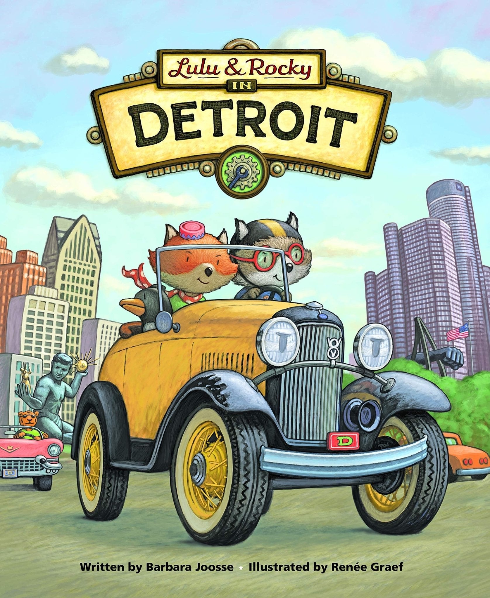 Lulu and Rocky in Detroit Book