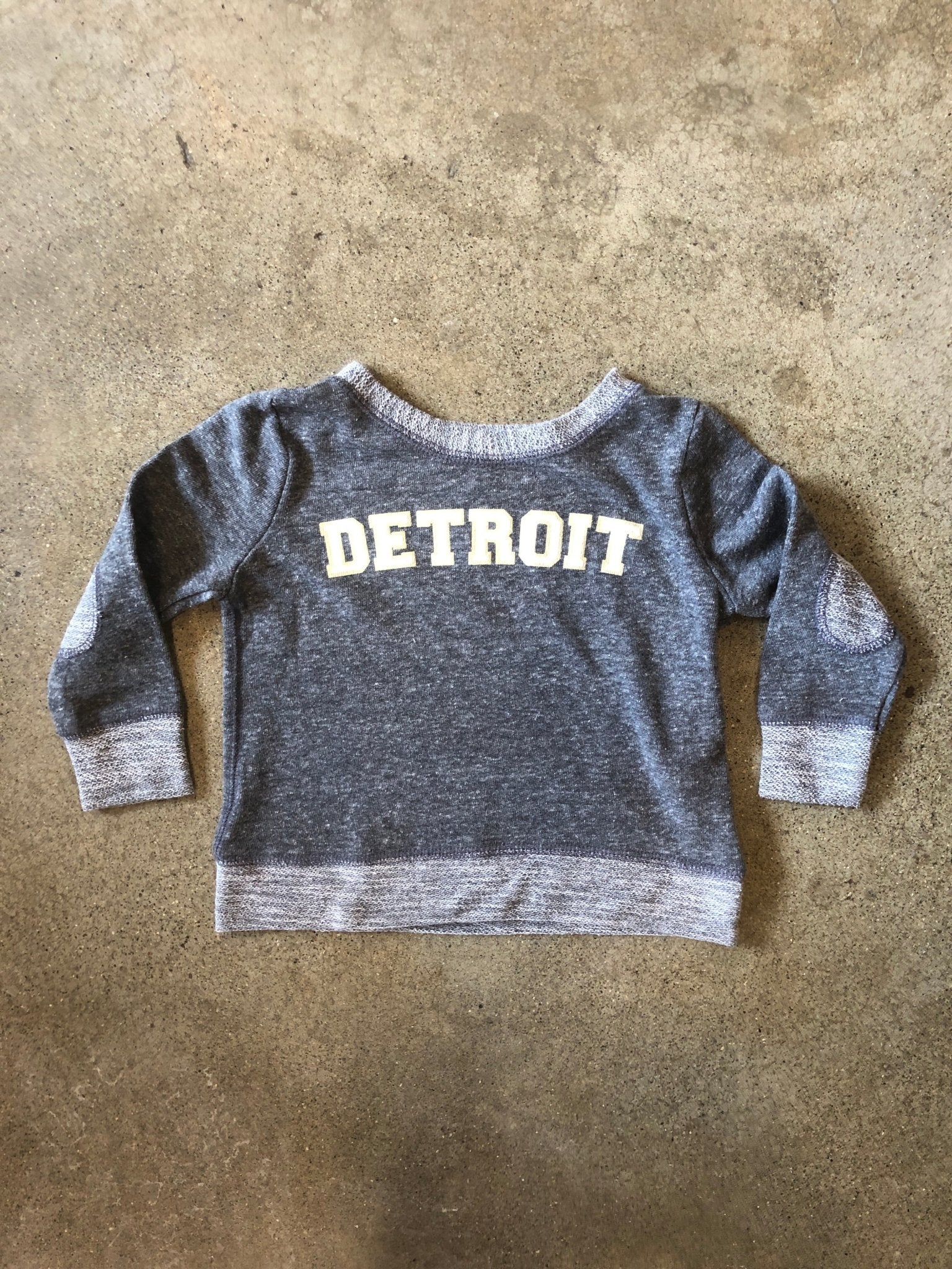 Detroit Varsity Terry Long Sleeve / Navy / Toddler Kid's Apparel