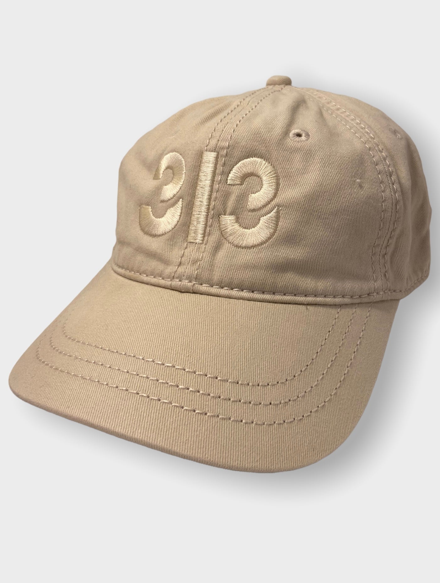 Modern 313 Classic Adjustable Hat / Cream + Khaki Hat   
