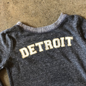 Detroit Varsity Terry Long Sleeve / Navy / Toddler Kid's Apparel   