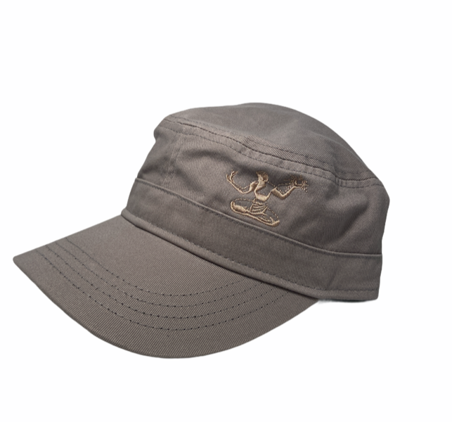 Spirit of Detroit Cadet Cap / Khaki + Gray Hat   