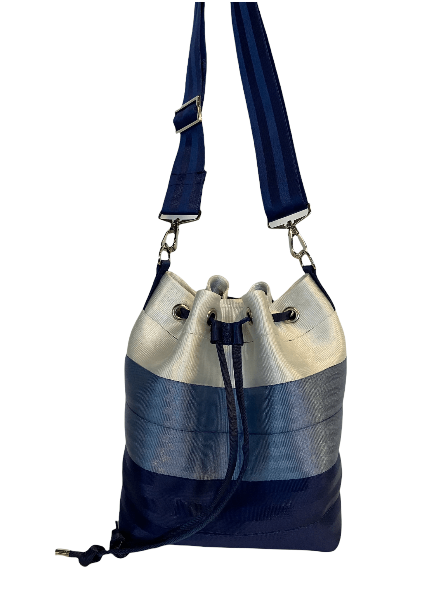 Pure Detroit OFFICIAL - Bucket Tote Seatbelt Bag - Belle Isle Spectrum PRE ORDER Seatbelt Bags