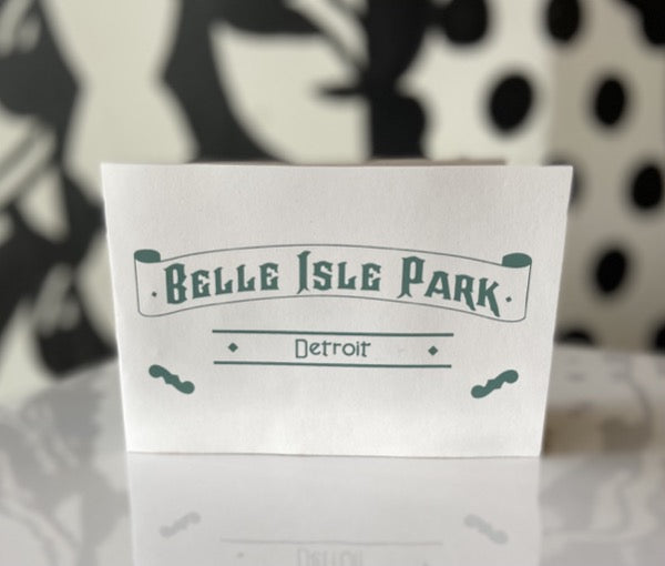 Belle Isle Park Pop-Up card Greeting Card   