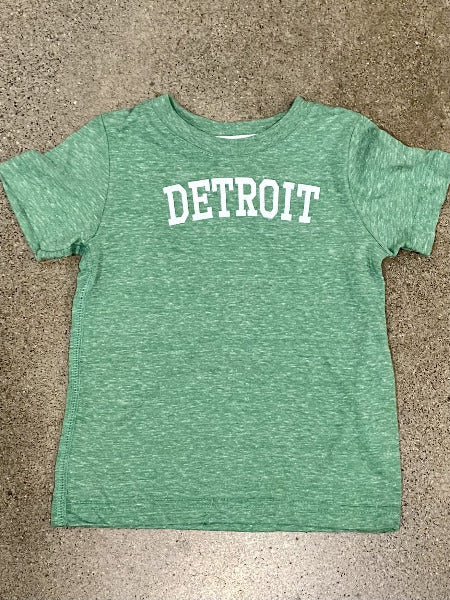 Detroit Collegiate Arch Onesie / Ocean / Baby - Pure Detroit