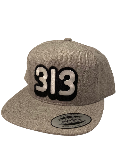 313 Snapback Hat / Dark Digi Camo