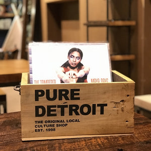 Pure Detroit Salvaged Wood Record Crate Salvaged Crates   